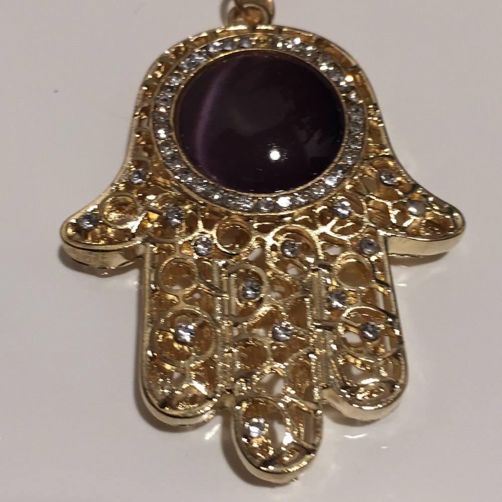 Crystal Rhinestone handbag Keyring - Picture 7 of 8